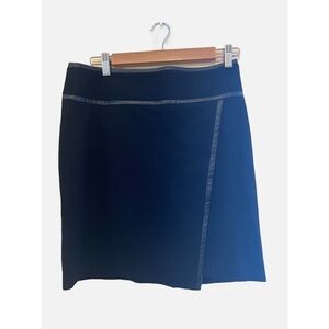 White House Black Market Wrap Pencil Knit Skirt